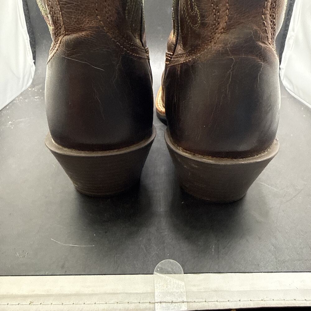 Ariat 10010169 Western Cowboy Boots Womens 9B Brown Leather Embroidered - Picture 5 of 10